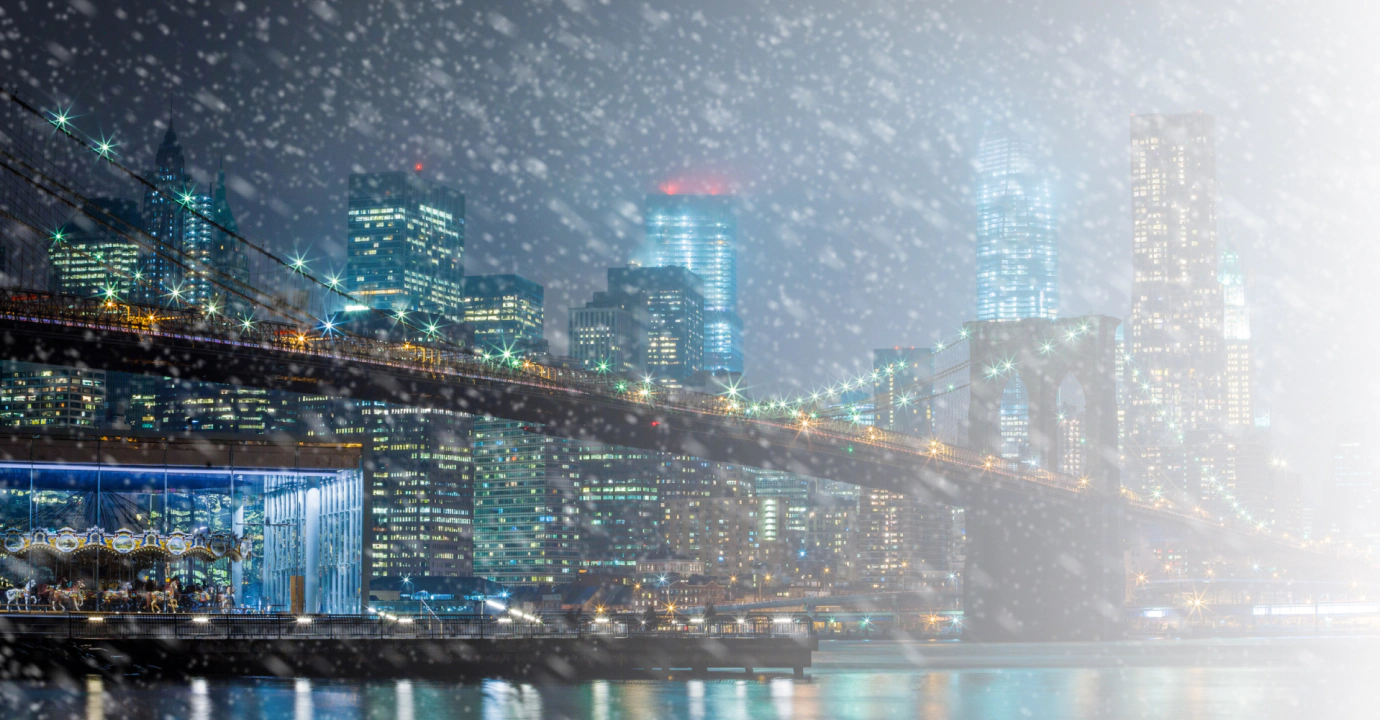 raining in new york city